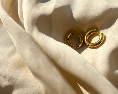 Gold Small Hoop Earrings