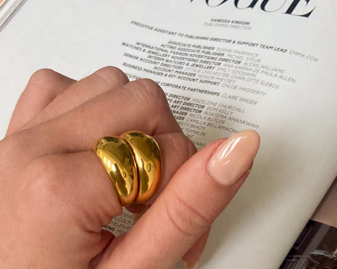 Large Dome Ring