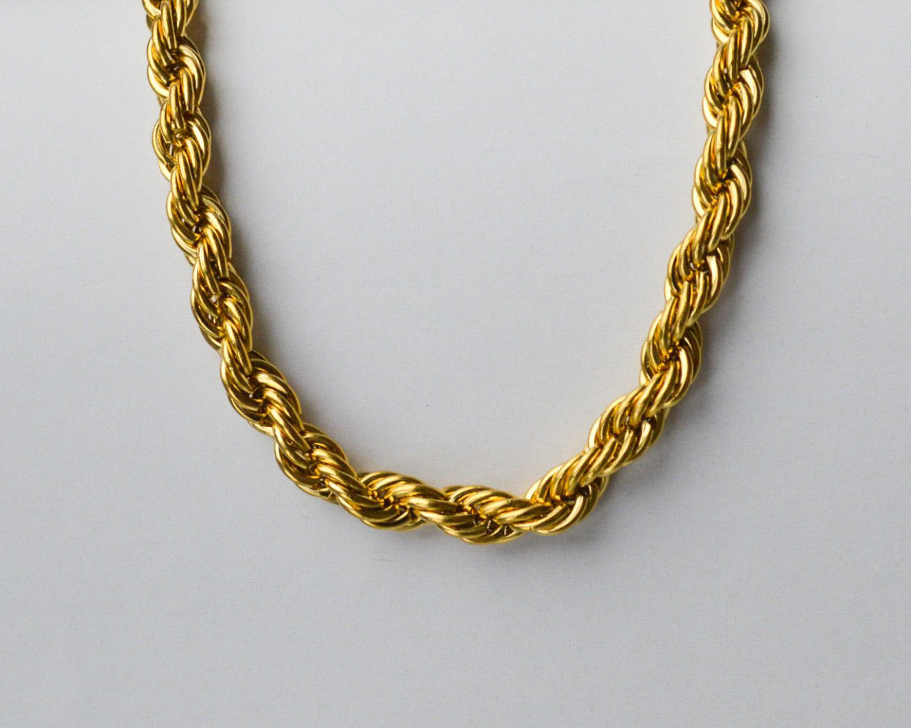Twisted Rope Chain Necklace