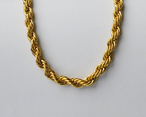 Twisted Rope Chain Necklace